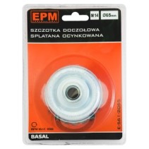 Szczotka doczołowa splatana ocynkowana BASAL