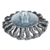 Szczotka tarczowo - kątowa splatana ocynkowana BASAL