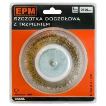 Szczotka doczołowa z trzpieniem BASAL