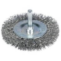 Szczotka tarczowa z trzpieniem ocynkowana BASAL