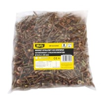 Wkręt stalowy do drewna z pełnym gwintem