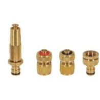 Zestaw ze zraszaczem prostym BRASS