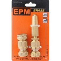 Zestaw ze zraszaczem prostym BRASS