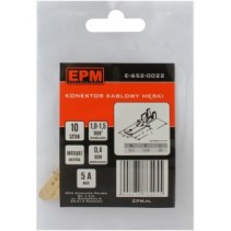 Konektor kablowy męski