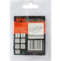 Konektor kablowy izolowany widełkowy