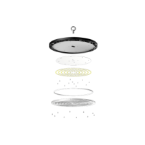 Lampa LED UFO 4000K ORION POLARIS IP65