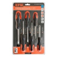 EPM Zestaw wkrętaków 6 szt. CLASSIC stal S2