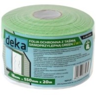 Folia ochronna z taśmą samoprzylepną GREEN 2w1 DEKA