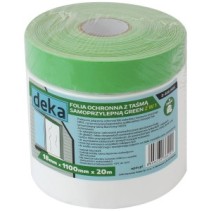 Folia ochronna z taśmą samoprzylepną GREEN 2w1 DEKA