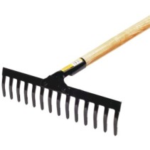 Grabie 14-zębne GROT – stalowe grabie ogrodowe