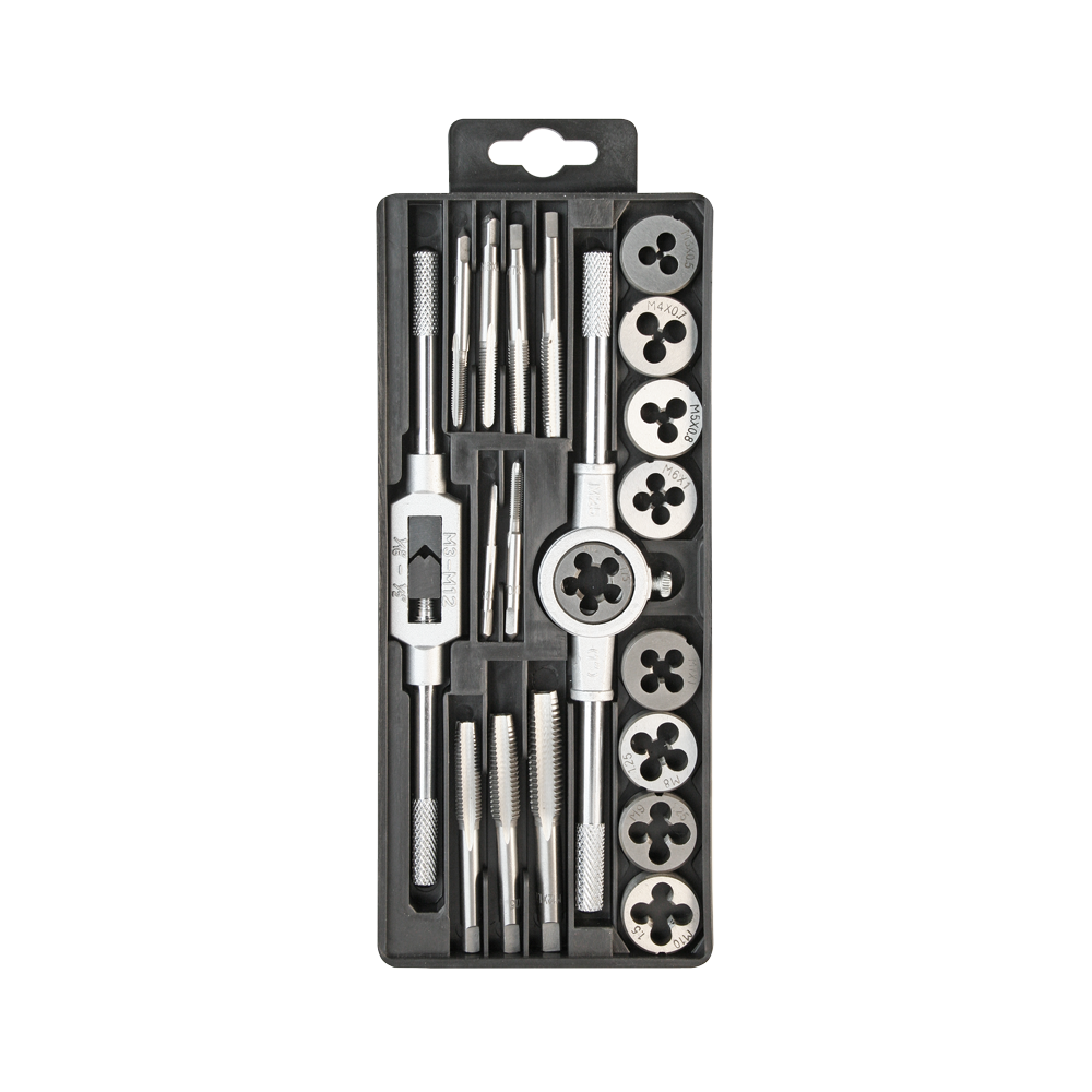 Zestaw gwintowników i narzynek M3-M12