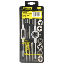 Zestaw gwintowników i narzynek M3-M12