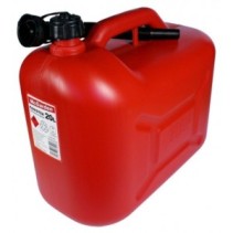 Kanister na paliwo czerwony z lejkiem | MC Garden