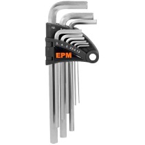 Komplet kluczy imbusowych PROFESSIONAL 9 szt.