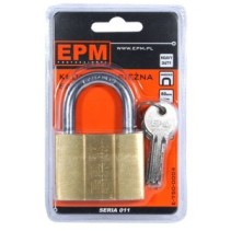 Kłódka mosiężna SERIA 011