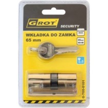 Wkładka mosiężna do zamka GROT SECURITY