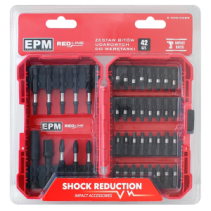 Zestaw bitów udarowych do wkrętarki RED LINE 42 szt.