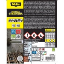 Kotwa chemiczna VINYLESTER HEAVY DUTY