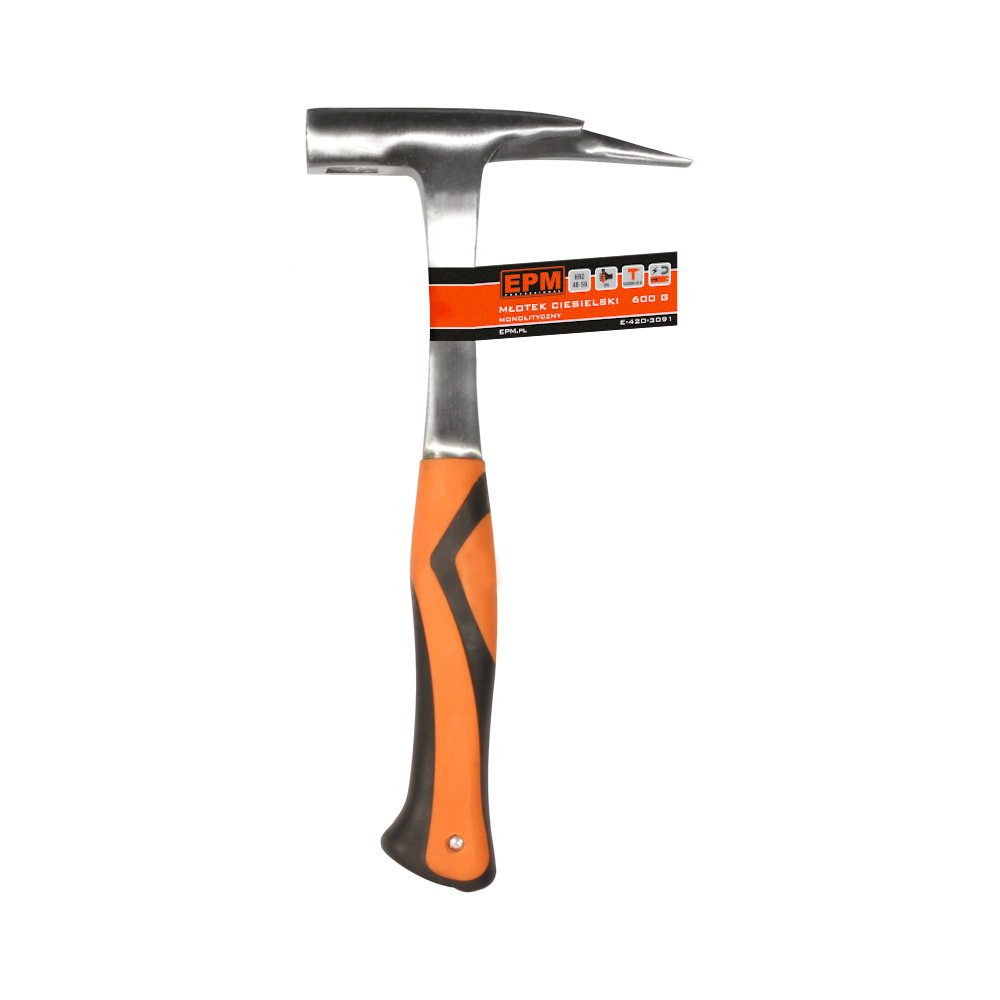 Młotek ciesielski monolityczny EPM z magnesem TPR