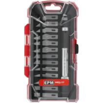 Komplet noży precyzyjnych 14 elementów RED LINE