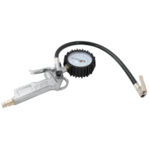 Pistolet do pompowania kół z manometrem AUARITA